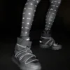 Adidas X Moon Boot Black Ace Mid-Top Sneaker Adidas X Moon Boot Black Ace Mid-Top Sneaker