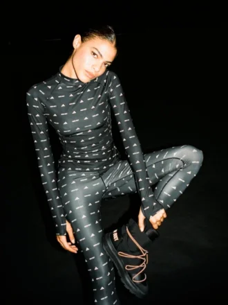 Adidas X Moon Boot Schwarze Leggings