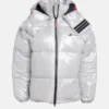 Adidas X Moon Boot Silberne Daunenjacke Adidas X Moon Boot Silberne Daunenjacke