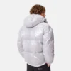 Adidas X Moon Boot Silberne Daunenjacke Adidas X Moon Boot Silberne Daunenjacke