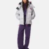 Adidas X Moon Boot Silberne Daunenjacke