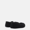 Ballerinas aus Lammfell in Schwarz Ballerinas aus Lammfell in Schwarz
