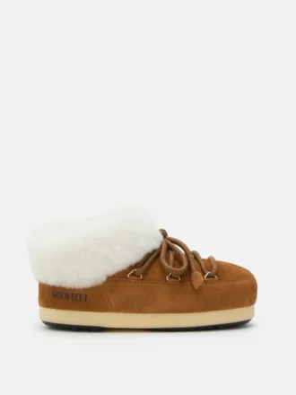 Evx Braune Wildleder-Mules