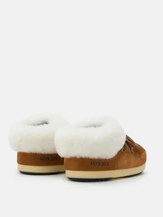 Evx Braune Wildleder-Mules