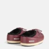 Evx Burgunderrote Nylon-Mules Evx Burgunderrote Nylon-Mules
