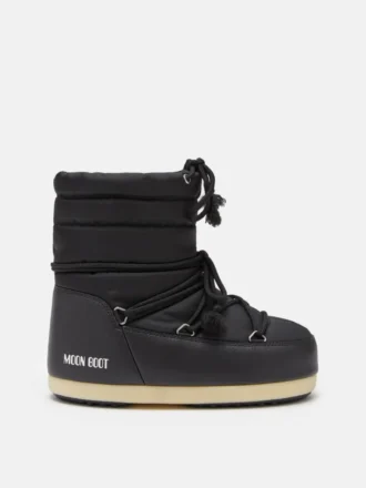 Evx Light Low Black Nylon Stiefeletten