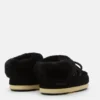 Evx Mules aus schwarzem Wildleder Evx Mules aus schwarzem Wildleder