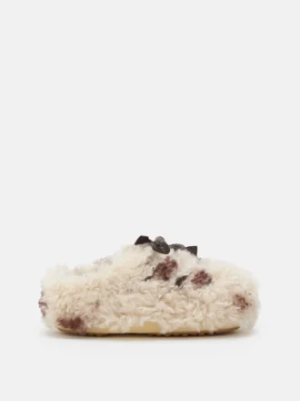 Evx Mules mit Rindermuster