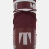 Icon Burgunderfarbene Nylonstiefel