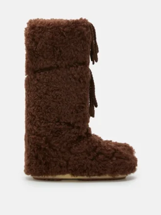 Icon Dark Brown Curly Extra Stiefel