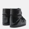 Icon Low Black Glitter Stiefeletten