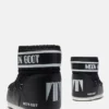 Icon Low Black Nylon Stiefeletten