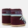 Icon Low Burgundy Suede Stiefeletten