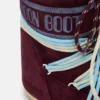 Icon Low Burgundy Suede Stiefeletten