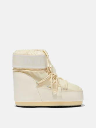 Icon Low Nylonstiefel in Creme