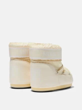 Icon Low Nylonstiefel in Creme