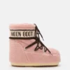 Icon Low Pink Fleece-Stiefeletten