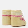 Icon Low Yellow Suede Stiefeletten