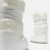 Icon White Kunstfellstiefel