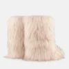 Jacquemus + Moon Boot Icon Yeti Mid Cream Stiefel