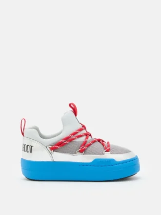 Junior Park Low Lace Silver Space Race Sneaker