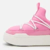 Junior Park Pink Low Lace Sneaker Junior Park Pink Low Lace Sneaker