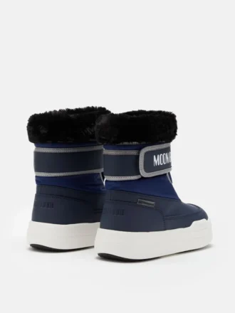 Junior Park Strap Blue Stiefel