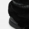 Ltrack Black Faux-Fur Hohe Stiefel