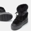 Ltrack Low Black Faux-Fur Stiefeletten Ltrack Low Black Faux-Fur Stiefeletten