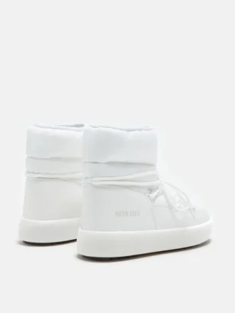Ltrack Low White Nylon-Stiefeletten