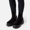 Luna Chelsea-Stiefel aus schwarzem Wildleder Luna Chelsea-Stiefel aus schwarzem Wildleder