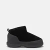 Mezzaluna Black Suede Stiefeletten