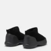 Mezzaluna Black Suede Stiefeletten