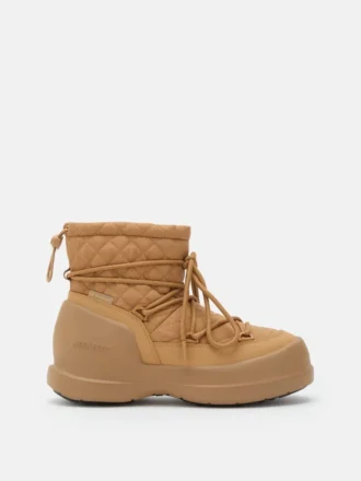 Mezzaluna Mid Camel Quilted Stiefel