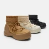 Mezzaluna Mid Camel Quilted Stiefel