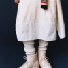 Mezzaluna Mid Cream Quilted Stiefel