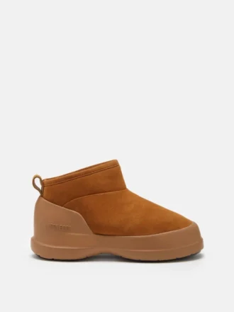Mezzaluna Stiefeletten aus braunem Wildleder