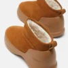 Mezzaluna Stiefeletten aus braunem Wildleder Mezzaluna Stiefeletten aus braunem Wildleder