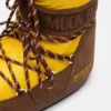 Moon Boot X Guest in Residence Icon Low Nylon-Stiefeletten in Sunflower & Cocoa