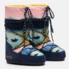 Moon Boot X Guest in Residence Icon Postcard Midnight Stiefel