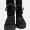 Moon Boot X Guest in Residence Ltrack Schwarze Strickstiefel