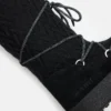 Moon Boot X Guest in Residence Ltrack Schwarze Strickstiefel
