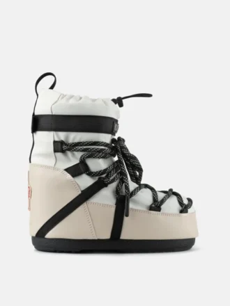 Moon Boot X Moncler Grenoble Icon Low White Stiefeletten