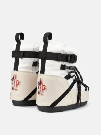 Moon Boot X Moncler Grenoble Icon Low White Stiefeletten