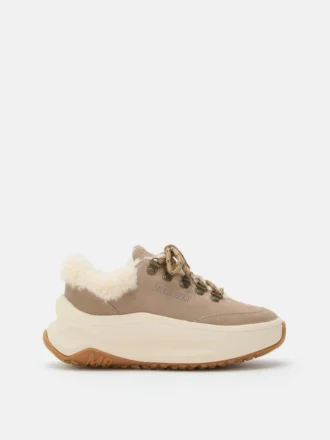 Moon247 City Beige Shearling Sneaker