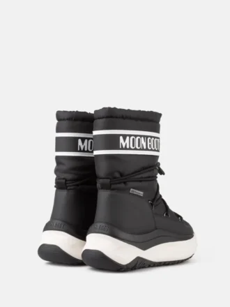 Moon247 Schwarze Polar-Stiefel
