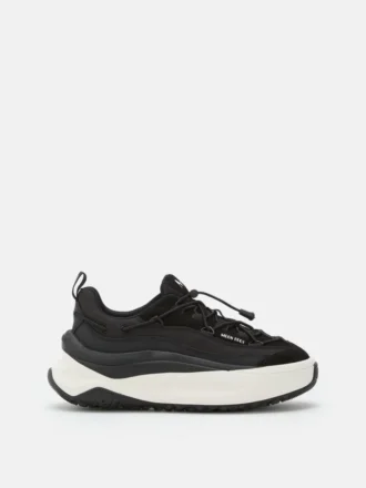 Moon247 Xlace Schwarz-Weiß-Sneaker