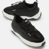 Moon247 Xlace Schwarz-Weiß-Sneaker Moon247 Xlace Schwarz-Weiß-Sneaker