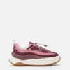 Moon247 Xlace Sneaker in Burgunderrot und Pink Moon247 Xlace Sneaker in Burgunderrot und Pink