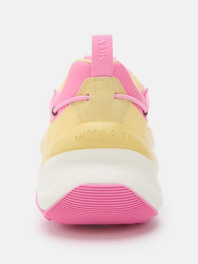 Moon247 Xlace Sneaker in Gelb und Rosa Moon247 Xlace Sneaker in Gelb und Rosa